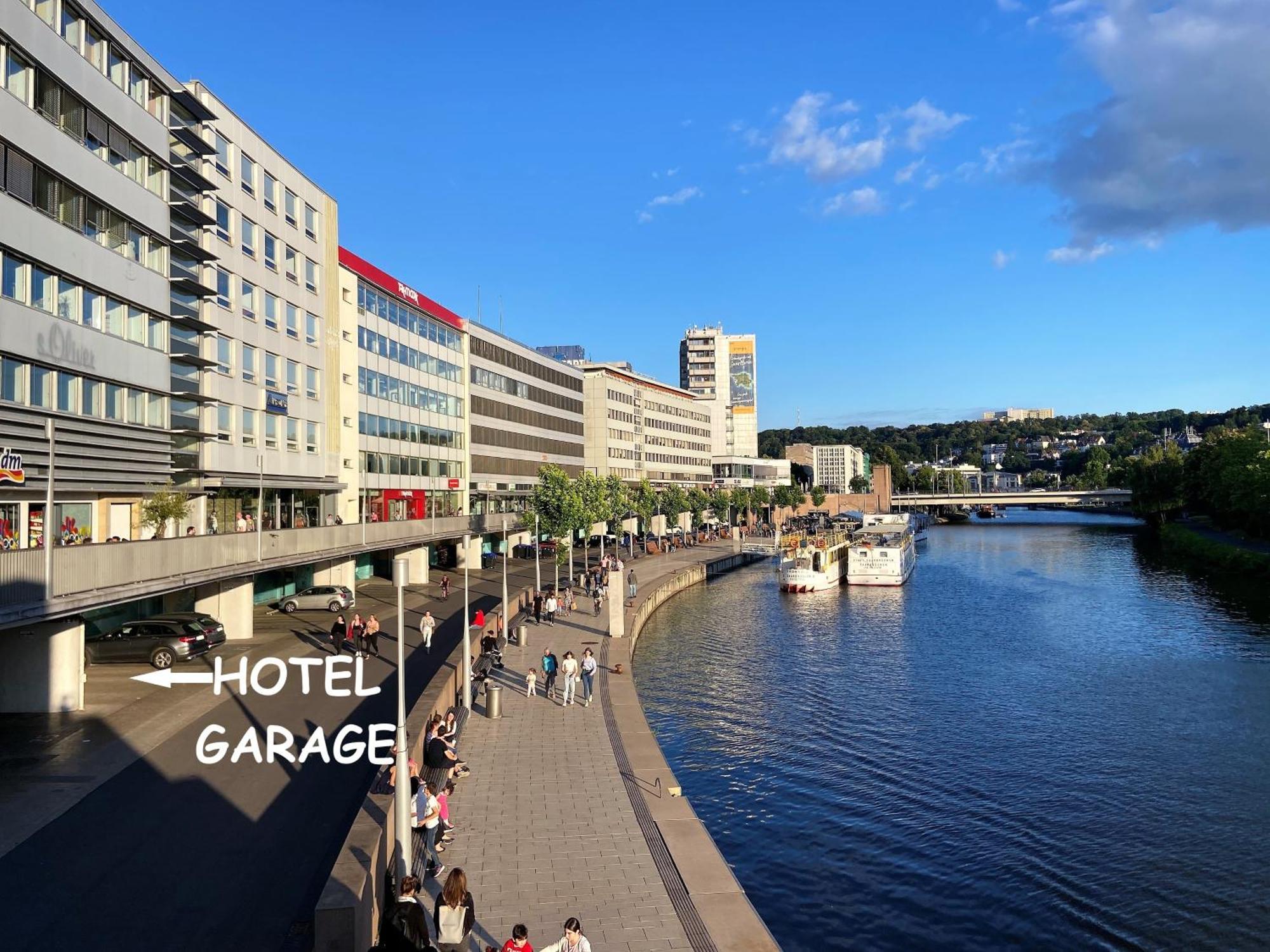 Hotel Stadt Hamburg Am Fluss Saarbrücken Kültér fotó